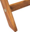 Beliani Tuintafel Cento bruin - Hout