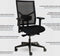 Workliving NPR1813 Zuidas Mesh Black Edition - Bureaustoel Ergonomisch Design ARBO