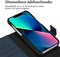 Accezz iPhone 13 Mini - Premium Leather 2 in 1 Wallet Book Case - Donkerblauw