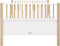 Bopita Mika bed 90x200 - Wit/Eiken