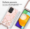 iMoshion Hoesje Geschikt voor Samsung Galaxy A52 (4G) / A52s / A52 (5G) Hoesje Met Koord - iMoshion Design Hoesje met Koord - Goud / Roze / Pink Graphic