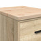 vidaXL - Garagekast - 40x51x85 - cm - massief - grenenhout - sonoma - eikenkleurig