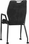 MX Sofa Stoel Olympic met wielen - Antraciet - set van 2 stuks
