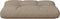 vidaXL - Palletkussen - 60x40x12 - cm - stof - taupe