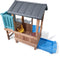 Step2 Woodland Adventure Playhouse & Slide - Glijbaan, klimwand en opberglade