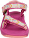Teva K Hurricane XLT 2 - Wandelsandalen - Zachte hielbandjes - Roze - Maat 26