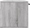 vidaXL - Wandkast - 80x36,5x35 - cm - bewerkt - hout - grijs - sonoma - eikenkleurig