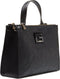 GUESS Janay Status Satchel - Handtas met portemonneetje - Zwart
