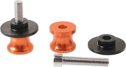 2PCS Swingarm Spools Mount M10*1.5&M10*1.25 Bobbin Draaddiameter Voor KTM Duke 125 200 250 390 690 790 990 1290-Oranje