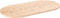 vidaXL - Tafelblad - ovaal - 100x50x2,5 - cm - massief - grenenhout