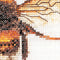 Thea Gouverneur - Borduurpakket met telpatroon - 3018A - Voorgesorteerde DMC Garens - Hommel - Aida - 20 cm x 21 cm - DIY Kit