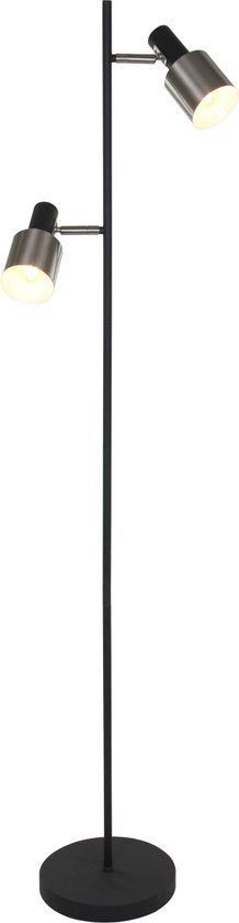 Anne Lighting Fjorgard - Vloerlamp - 155 cm - Zwart