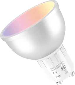 Muvit MIOBULB014 intelligente verlichting Zilver, Wit Wi-Fi 5 W