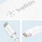 Belkin BOOST↑CHARGE™ 20 W USB-C - Power delivery wandlader + USB-C/Lightning-kabel - Wit