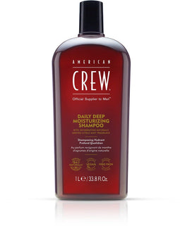 American Crew Daily Deep Moisturizing Shampoo | 1000 ml | Voor dagelijks gezond en sterk haar