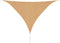vidaXL - Zonnescherm - HDPE - driehoekig - 3,6x3,6x3,6 - m - beige