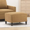 vidaXL - Voetenbank - 60x50x41 - cm - fluweel - bruin