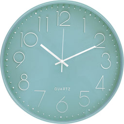Tyme Wandklok - 40cm - Modern - Stil Uurwerk - Beam Groen