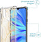 iMoshion Hoesje Geschikt voor Huawei P30 Lite Hoesje Met Koord - iMoshion Design Hoesje met Koord - Goud / Transparant