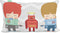 Kussenhoes HappyFriday Beep Multicolour 50 x 30 cm