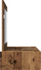 vidaXL - Wandgemonteerde - Kaptafel - - - Vintage - Hout - - - 100x40x70 - cm