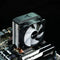 Jonsbo CR-1200E - CPU koeler - 92mm ARGB ventilator - Zwart-zilver
