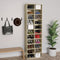 vidaXL Schoenenkast - 54x34x183 cm - 22 vakken - Sonoma eiken