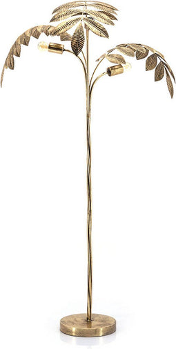 Vloerlamp Unbeleafable Goud - Lamp - Palmboom
