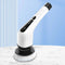 7-in-1 Elektrische Reiniging Turbo Scrub Borstel - Draadloze Spin Scrubber - 7 Borstelkoppen - Wit Zwart