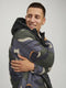 JACK&JONES JJCHILI PUFFER HOOD - Heren Jas - Maat M - Nylon