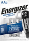 Energizer L91 - AA batterij - Lithium technologie - 1,5V (2 stuks)