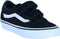 VANS YT Ward V - Lage sneakers - Suède/Canvas - Zwart/Wit (2023) - Maat 28