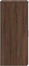 vidaXL - Opbergkast - 50x45x103,5 - cm - bewerkt - hout - bruin - eikenkleurig
