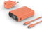 RealPower PB-10000 PD+ - Powerpack - 10.000 mAh - 20W USB-C oplader - Oranje