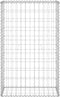 vidaXL - Schanskorfmuur - met - deksels - 900x30x100 - cm - gegalvaniseerd - staal