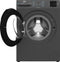 Beko BM3WFT31041A1 - Wasmachine - EnergySpin - SteamCure - Manhattan Gray