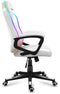 Huzaro Force 2.5 RGB - Gamingstoel - RGB LED-verlichting en ademende stof - Wit