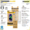 Muvit for Change - Schermbeschermer - Tempered glass 9H - Compatibel met iPhone 15 Pro Max