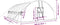 vidaXL - Tuinkas - met - stalen - frame - 48 - m² - 8x6x2,85 - m - wit