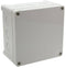 Fibox TAM 131308 Wandbehuizing 130 x 130 x 75 ABS Grijs-wit (RAL 7035) 1 stuk(s)