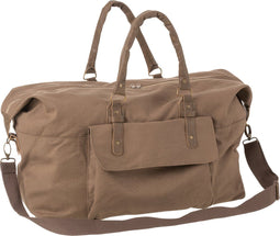 J-Line Reistas Met Riem Textiel Bruin