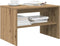 vidaXL - Tv-meubel - 60x40x40 - cm - bewerkt - hout - artisanaal - eikenkleur