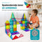 Sweet Sprout Magnetic Tiles - Bouwset - 129 stuks - Inclusief 4 Magna poppetjes
