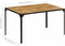 vidaXL - Eettafel - 140x80x76 - cm - massief - mangohout