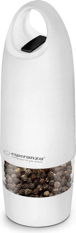Esperanza Electrische Kruidenmolen Muntok EKP003W Wit
