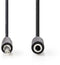 Nedis CAGB22050BK30 - Stereo audiokabel 3,5 mm - 300 cm - Zwart