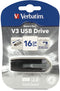 Verbatim Store 'n' Go V3 - USB 3.2 - 16GB - Grijs