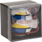 Cosy & Trendy Mondriaan Theepot met Kop - Ø11,5x(H)14cm - Pot: 35cl - Kop: 30cl
