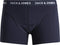 JACK&JONES JACANTHONY TRUNKS - Onderbroek 3-pack - Zwart (3-pack)