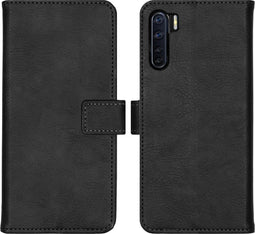 iMoshion Hoesje Geschikt voor Oppo Reno3 / A91 Hoesje Met Pasjeshouder - iMoshion Luxe Bookcase - Zwart
